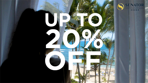 Senator Puerto Plata 20% OFF